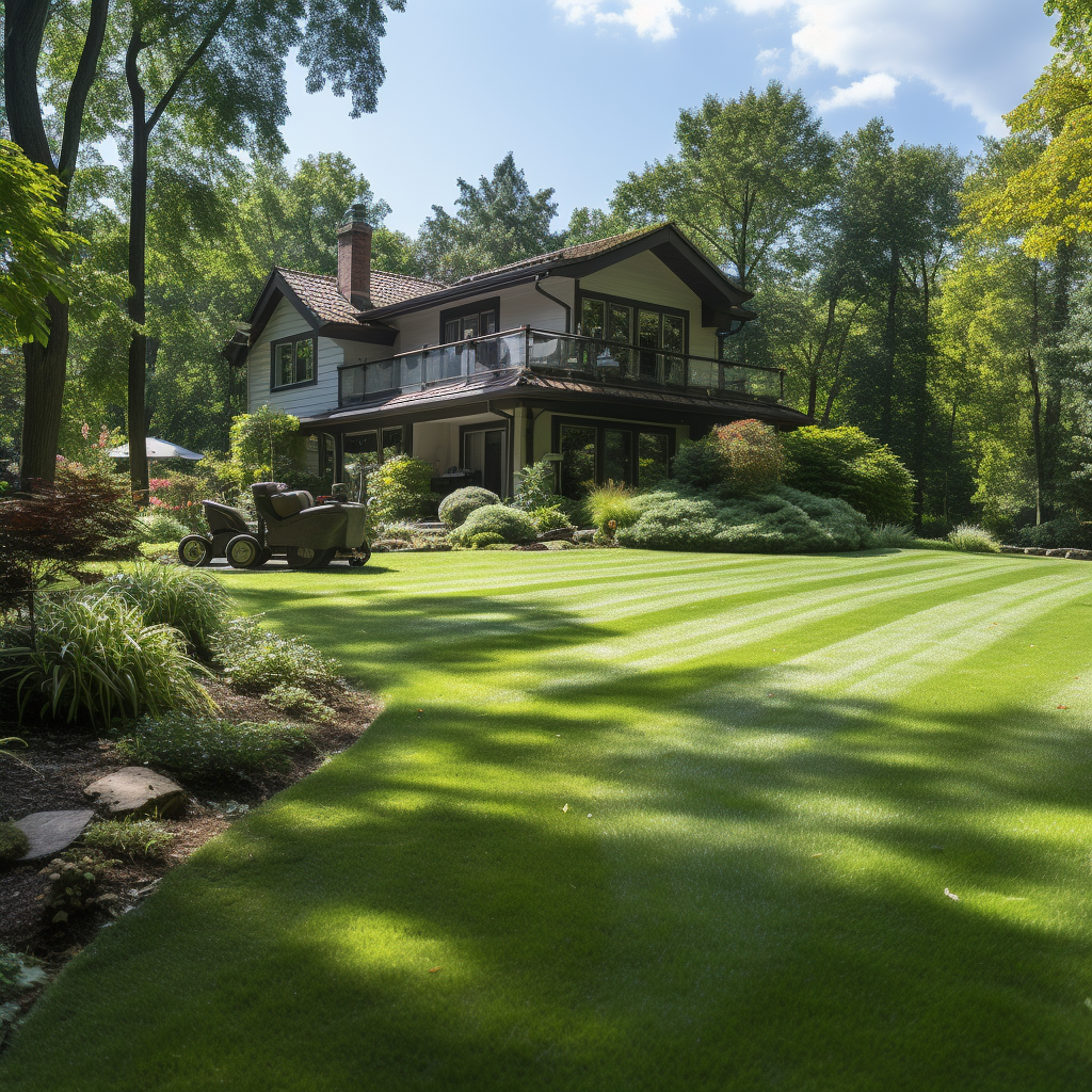 Lawn Aerating and Overseeding