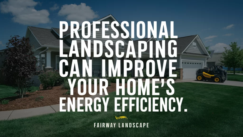 How Professional Landscaping Can Improve Your Home's Energy Efficiency